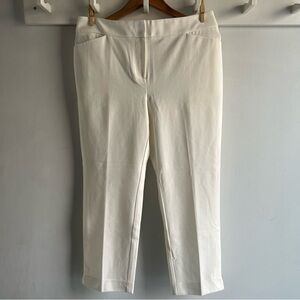 Chico's Classic Cream Trousers
